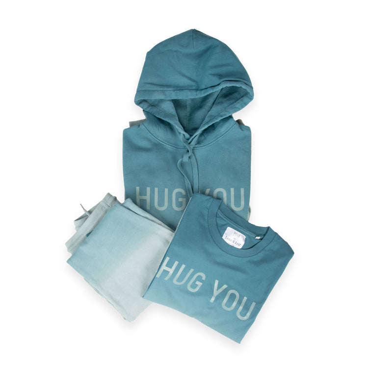 Hoodie HUG YOU, grün