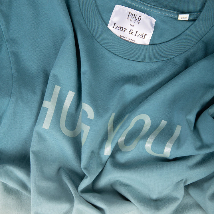 T-Shirt HUG YOU, grün