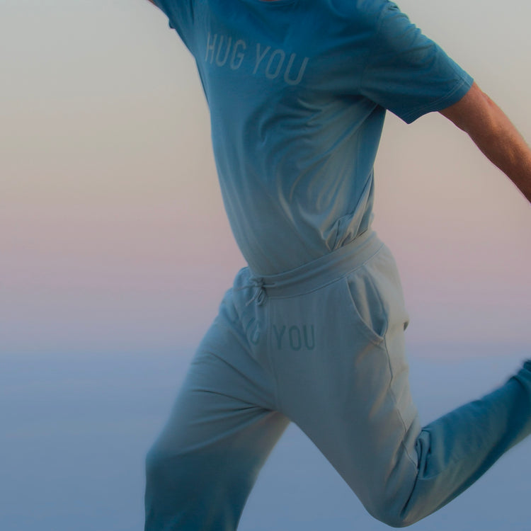 T-Shirt HUG YOU, grün