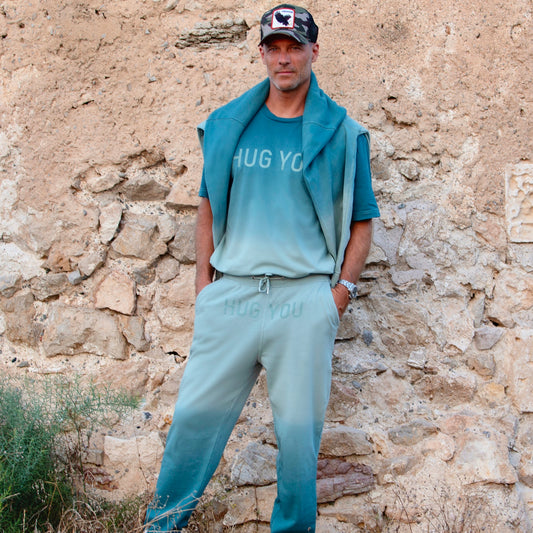 Sweatpants HUG YOU, grün