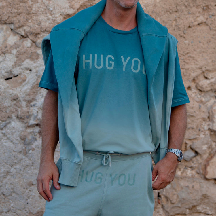 T-Shirt HUG YOU, grün