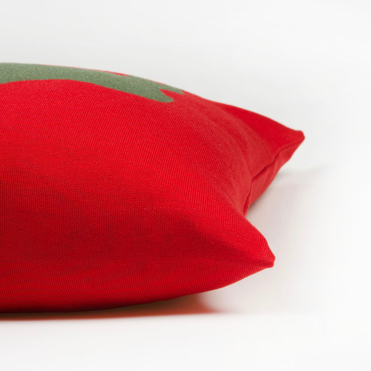 Kissenhülle 50x50cm Elk, rot - Lenz & Leif