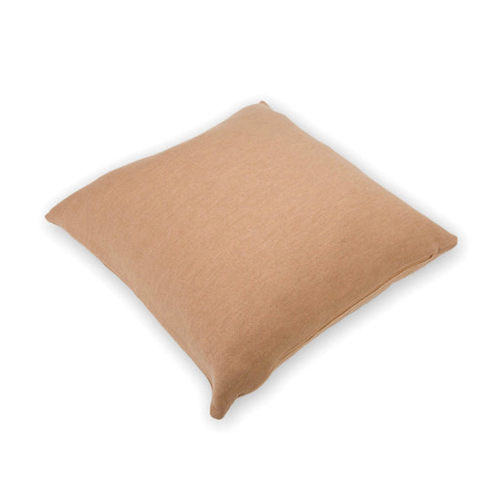 Kissenhülle 50x50cm uni, camel - Lenz & Leif