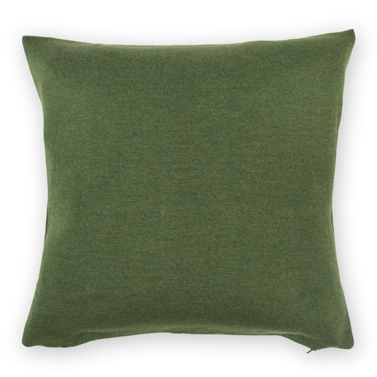 Kissenhülle 50x50cm uni, dunkelgrün - Lenz & Leif