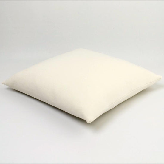 Kissenhülle 50x50cm uni, weiß - Lenz & Leif