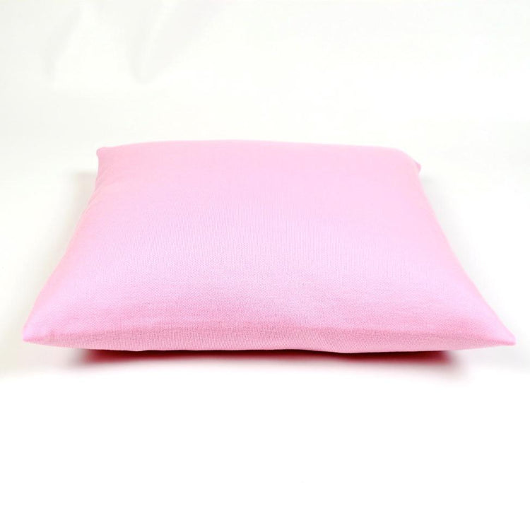 Kissenhülle 50x50cm uni, rosa - Lenz & Leif