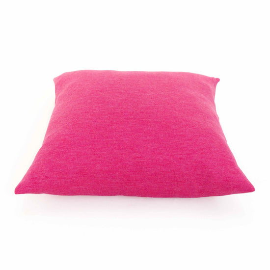 Kissenhülle 50x50cm uni, magenta - Lenz & Leif