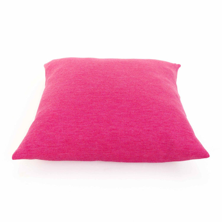 Kissenhülle 50x50cm uni, magenta - Lenz & Leif