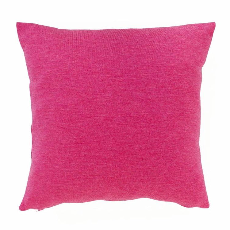 Kissenhülle 50x50cm uni, magenta - Lenz & Leif