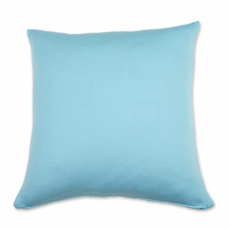 Kissenhülle 50x50cm uni, türkis - Lenz & Leif