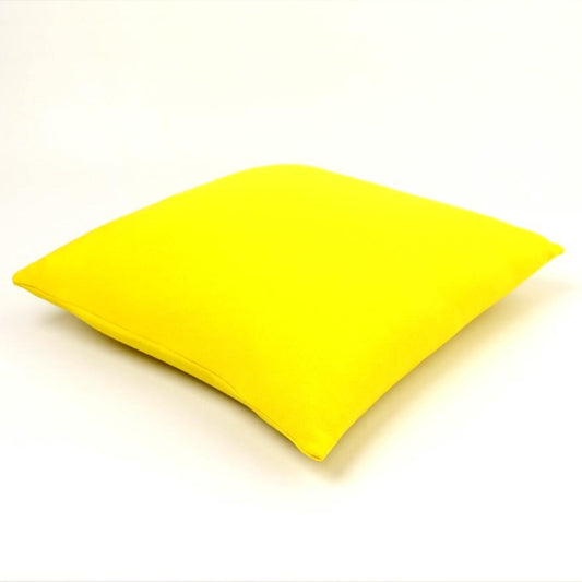 Kissenhülle 50x50cm uni, gelb - Lenz & Leif