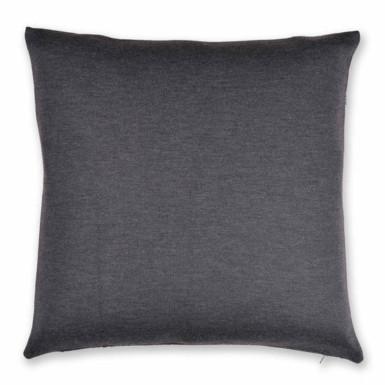 Kissenhülle 50x50cm uni,  dunkelgrau - Lenz & Leif