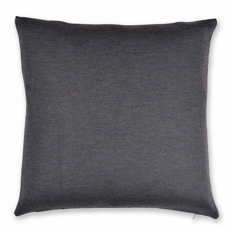 Kissenhülle 50x50cm uni,  dunkelgrau - Lenz & Leif