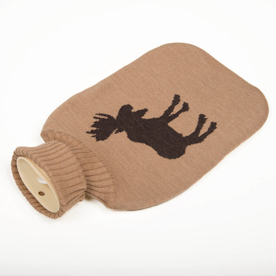 Wärmflasche 2l Elk, camel - Lenz & Leif