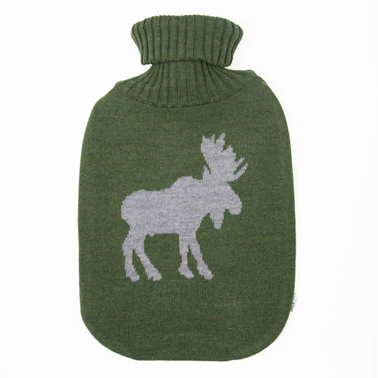 Wärmflasche 2l Elk, dunkelgrün - Lenz & Leif
