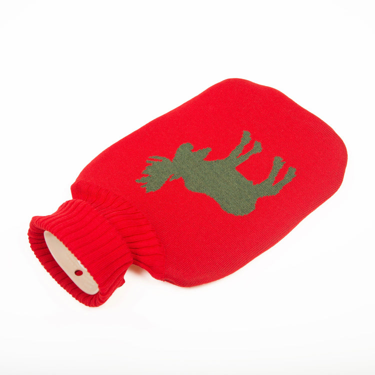 Wärmflasche 2l Elk, rot - Lenz & Leif