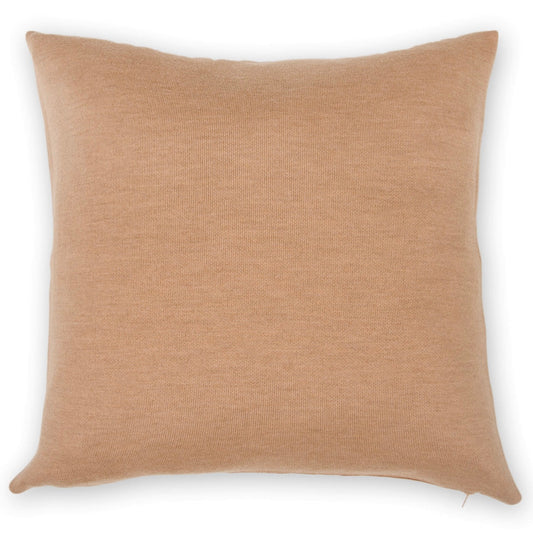 Kissenhülle 60x60cm uni, camel - Lenz & Leif
