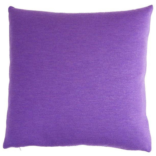Kissenhülle 60x60cm uni, lila - Lenz & Leif