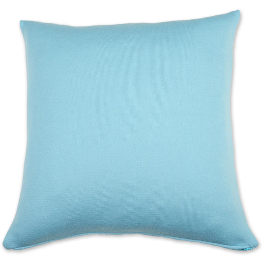 Kissenhülle 60x60cm uni, türkis - Lenz & Leif