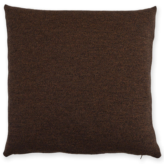 Kissenhülle 60x60cm uni, braun - Lenz & Leif