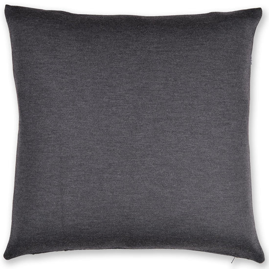 Kissenhülle 60x60cm uni,  dunkelgrau - Lenz & Leif