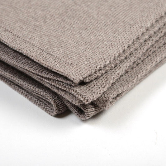 Decke 140x180cm RL uni, beige - Lenz & Leif