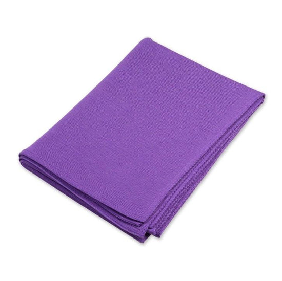 Decke 140x180cm RL uni, lila - Lenz & Leif