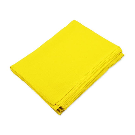 Decke 140x180cm RL uni, gelb - Lenz & Leif