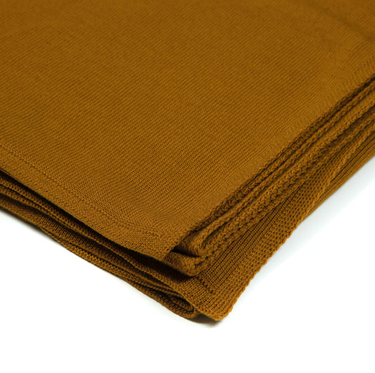 Decke 140x180cm RL uni, caramel