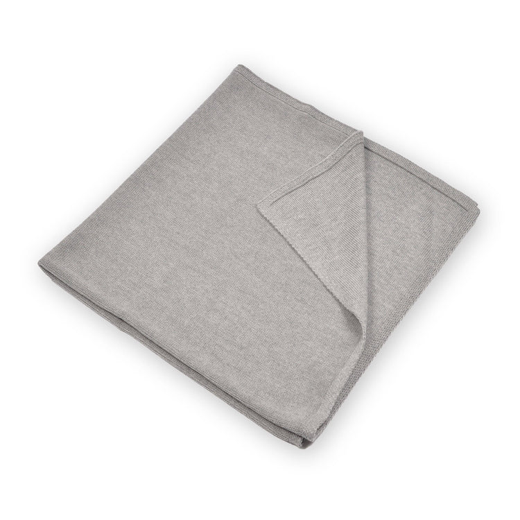 Baby/Kinderdecke 90x90cm Valerie, grau