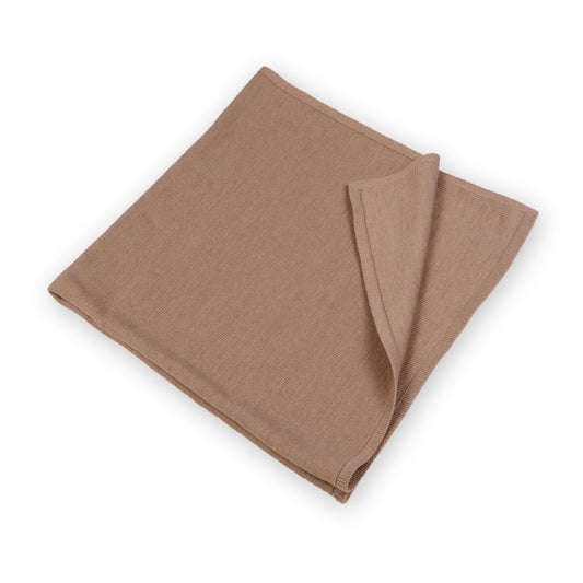 Baby/Kinderdecke 90x90cm Valerie camel