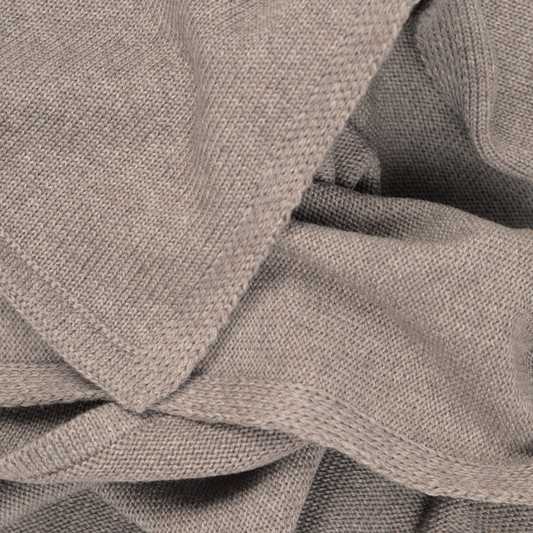 Baby/Kinderdecke 90x90cm Valerie, beige