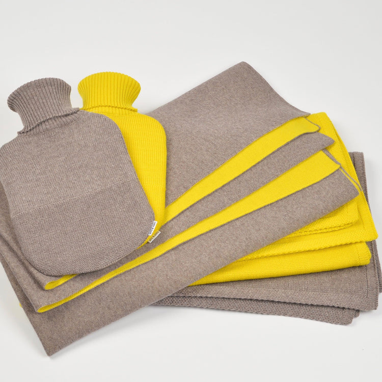 Baby/Kinderdecke 90x90cm Valerie, beige