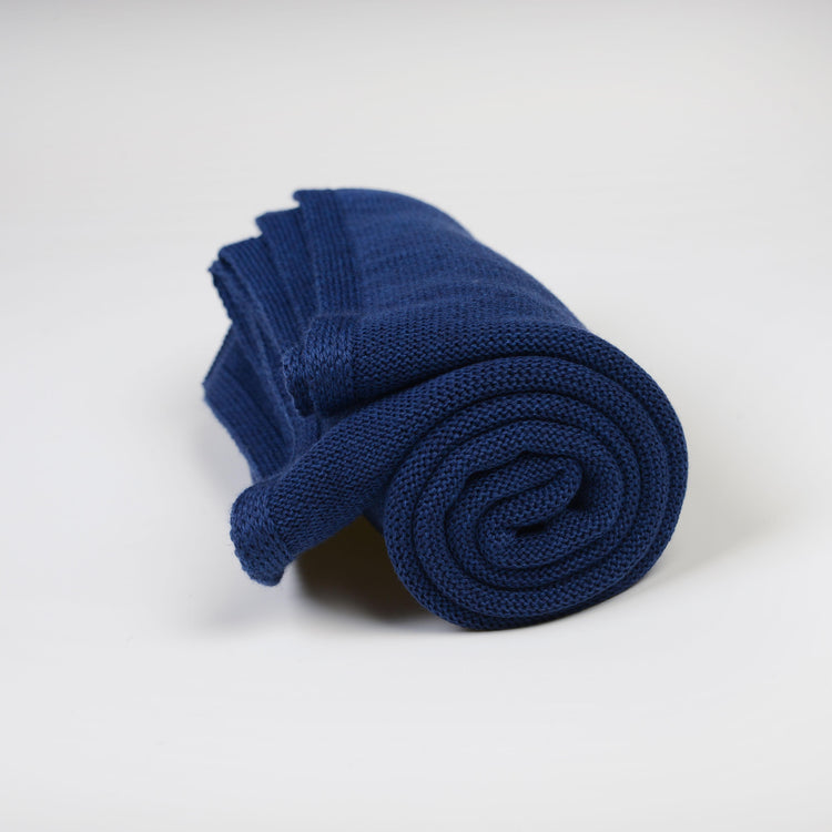 Baby/Kinderdecke 90x90cm Valerie, blau