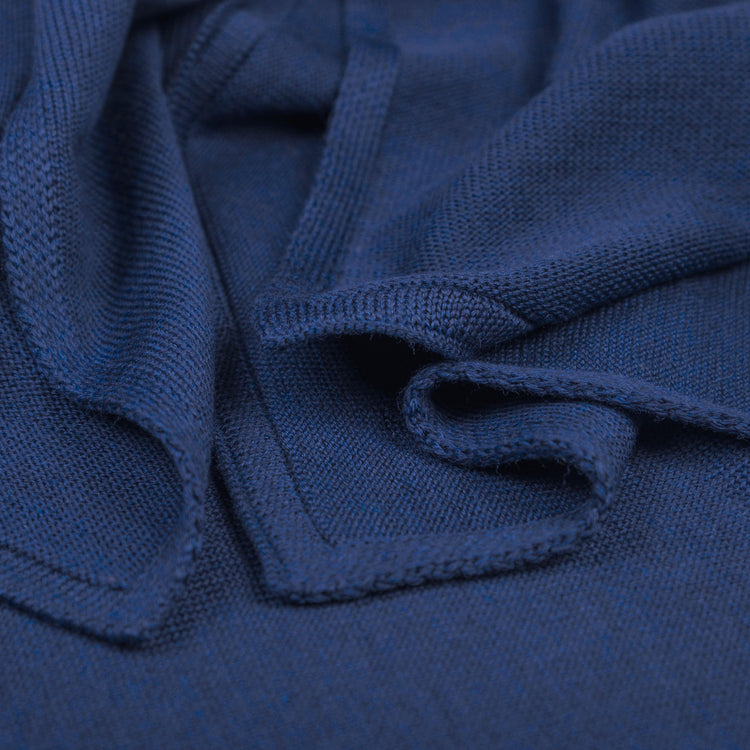 Baby/Kinderdecke 90x90cm Valerie, blau