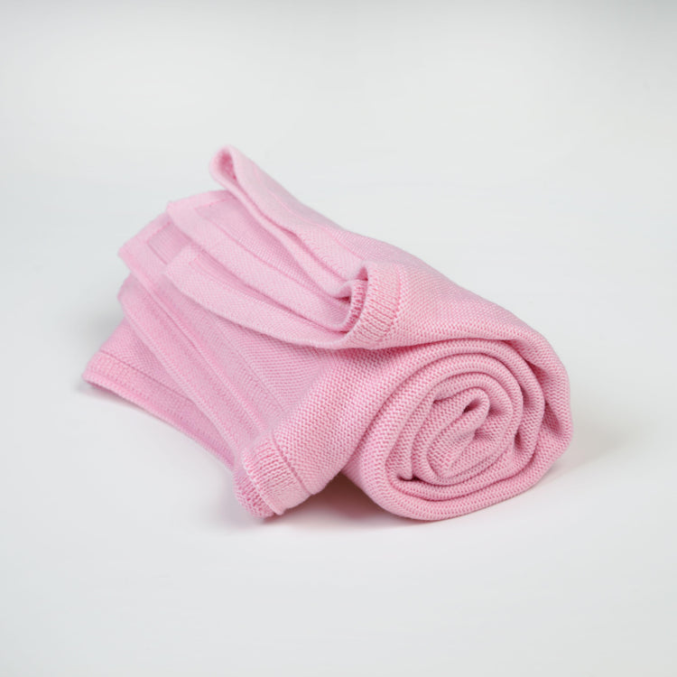 Baby/Kinderdecke 90x90cm Valerie, rosa