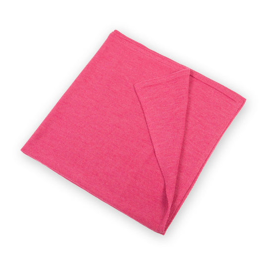 Baby/Kinderdecke 90x90cm Valerie, magenta