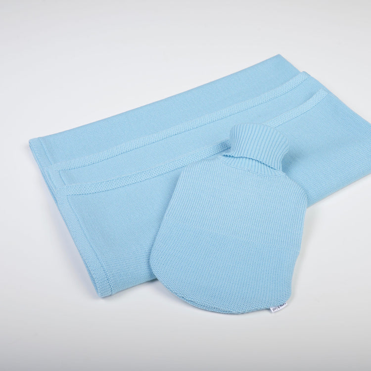 Baby/Kinderdecke 90x90cm Valerie, türkis