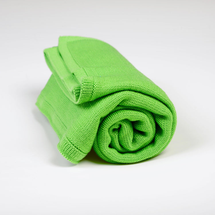 Baby/Kinderdecke 90x90cm Valerie, hellgrün