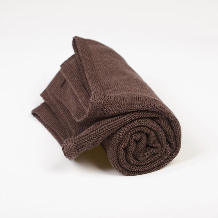 Baby/Kinderdecke 90x90cm Valerie braun