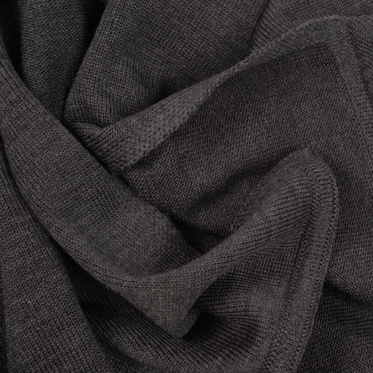 Baby / child blanket 90x90cm Valerie dark gray