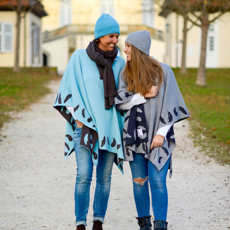 Schal unisex, 70x200cm, braun