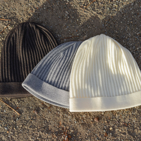 Mütze unisex, weiß - Lenz & Leif