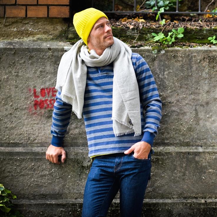 Mütze unisex, gelb - Lenz & Leif