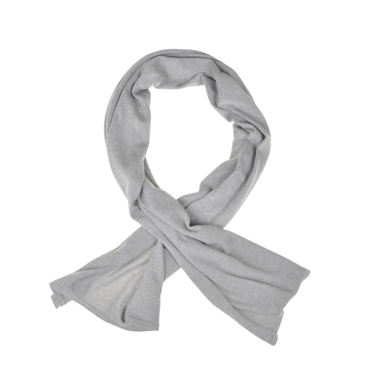 Schal unisex, 70x200cm, grau - Lenz & Leif