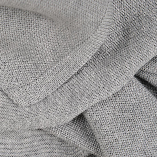 Schal unisex, 70x200cm, grau - Lenz & Leif