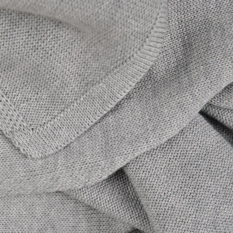 Schal unisex, 70x200cm, grau - Lenz & Leif