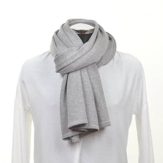 Schal unisex, 70x200cm, grau - Lenz & Leif