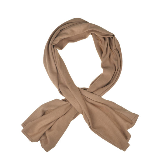 Schal unisex, 70x200cm, camel - Lenz & Leif