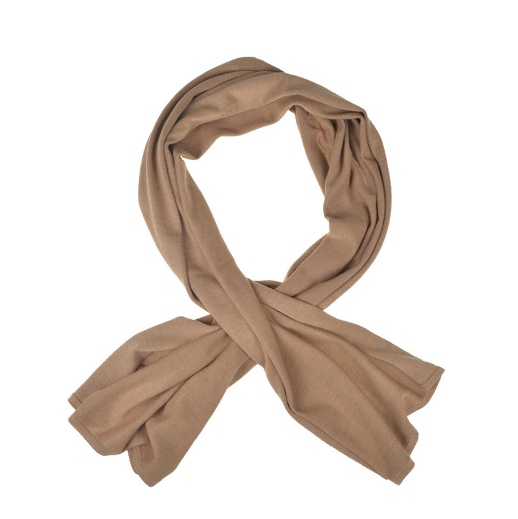 Schal unisex, 70x200cm, camel - Lenz & Leif